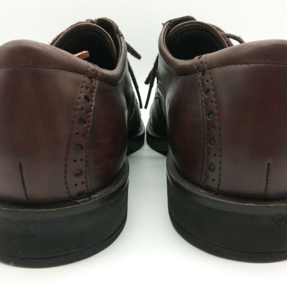 Ecco Brown Brogue Cap Toe Derby US 11-11.5 Eur 45